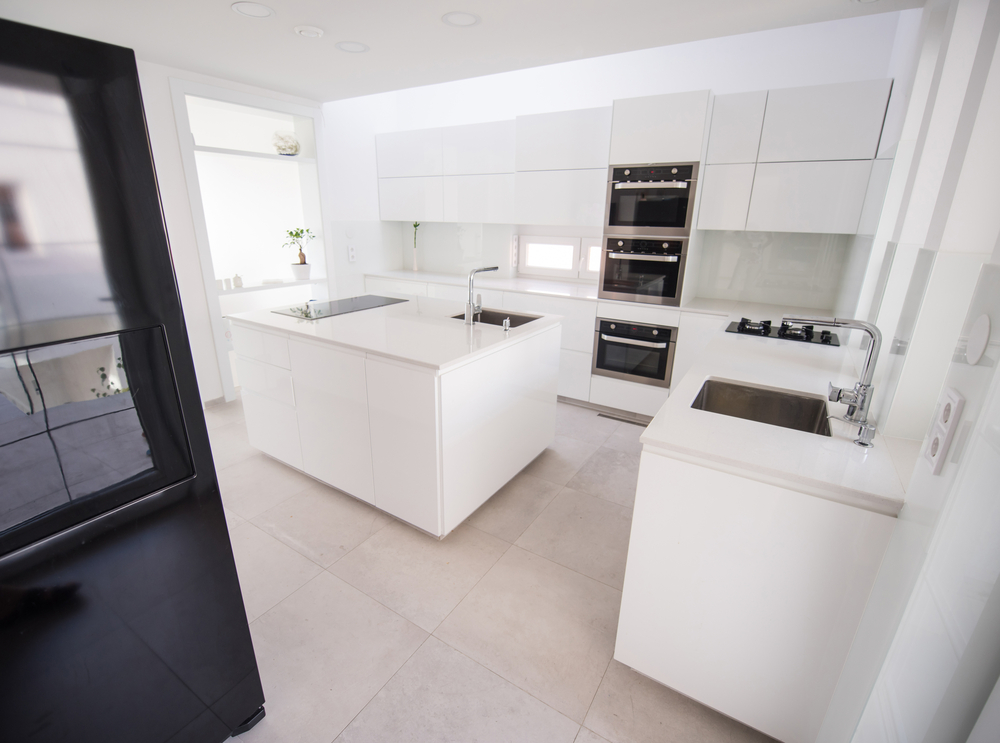 cuisine moderne blanche