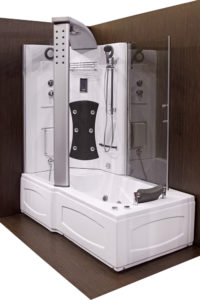Baignoire technique - Baignoire-douche combinée