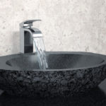 Vasque à poser noire en granit