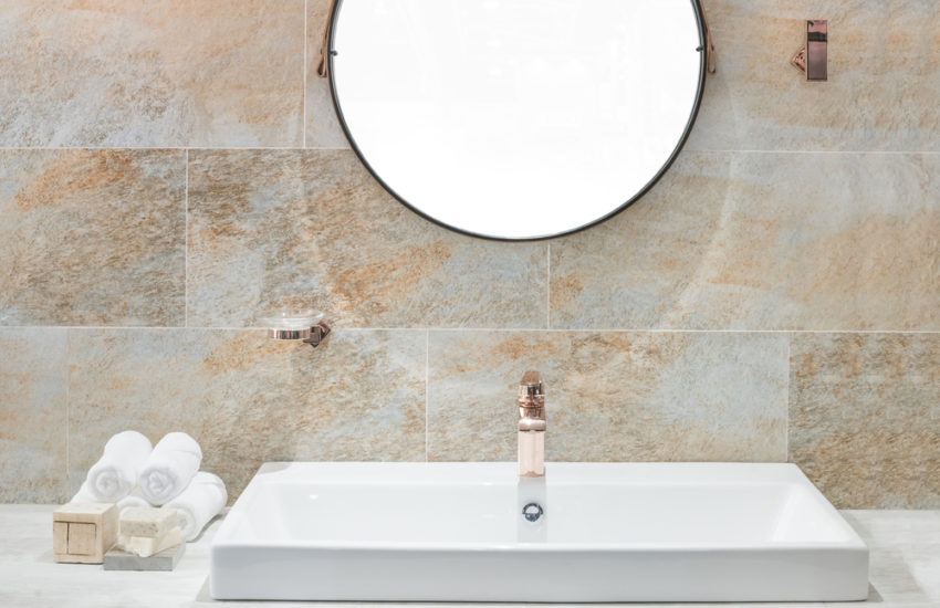 Vasque à poser rectangulaire