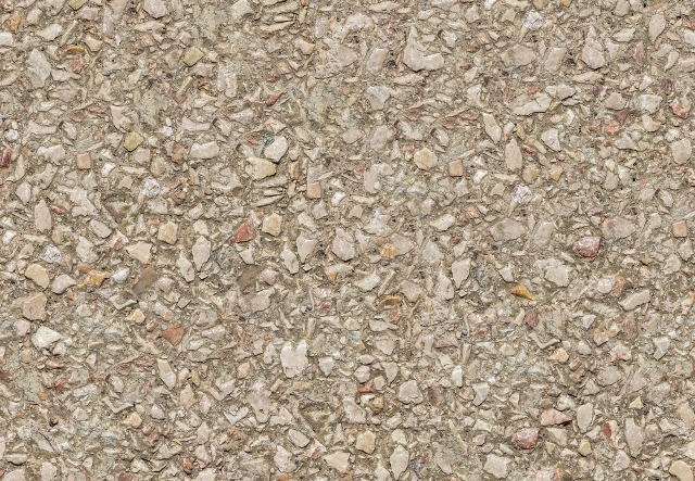 Dallage gravillonné