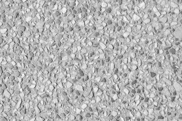 Dalle béton gravillonné