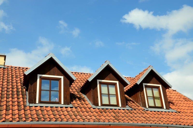 Triple lucarne de toit