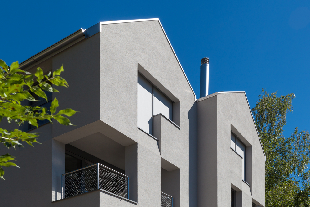 Construction d'une maison moderne
