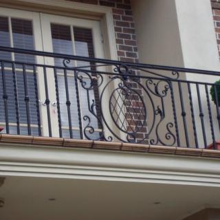 Garde corps fer forgé