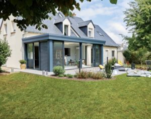 Véranda esthète de chez Gustave Rideau