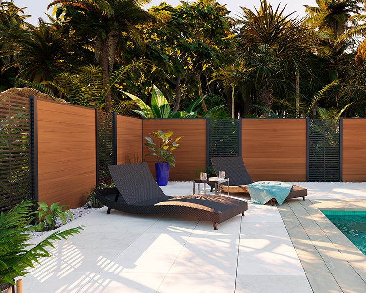 Clôture composite Boston PAXOS