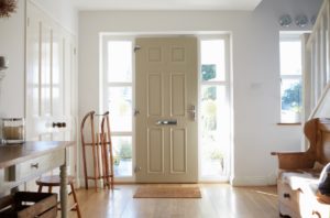 L'entrée d'une maison