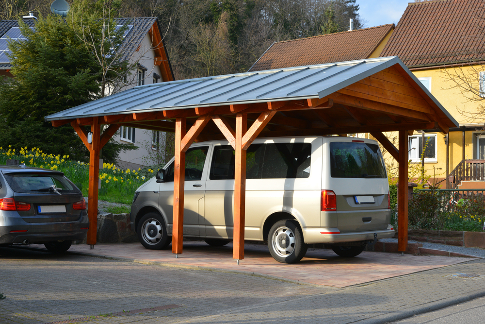 Carport en bois