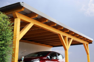 Carport en bois
