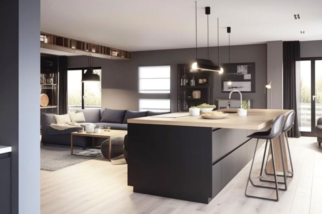 cuisine-25-m²-ouverte-sur-salon